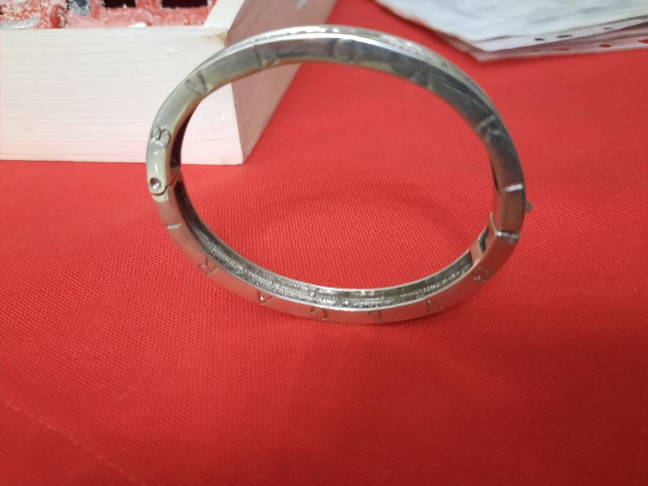 Сребърена гривна BULGARI