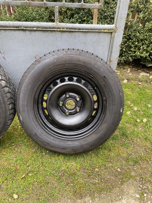 Jante 5x112 cu cauciucuri de iarna