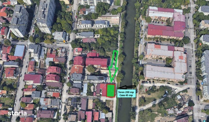 Casa demolabila - 47mp + Teren - 200 mp Doamna Ghica