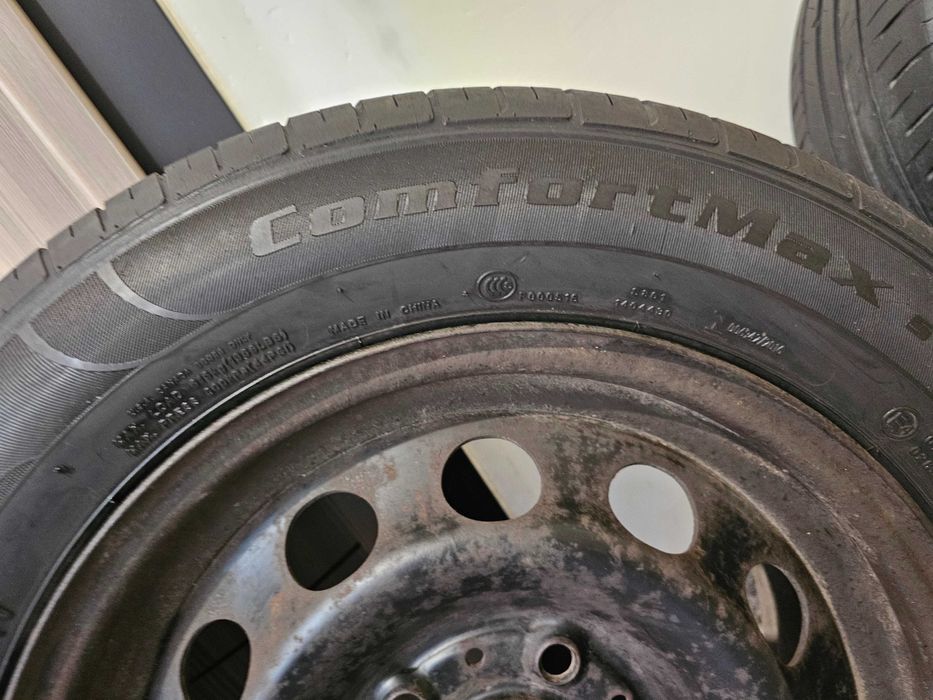 Стоманени джанти с гуми 15 цола 5х120 за BMW