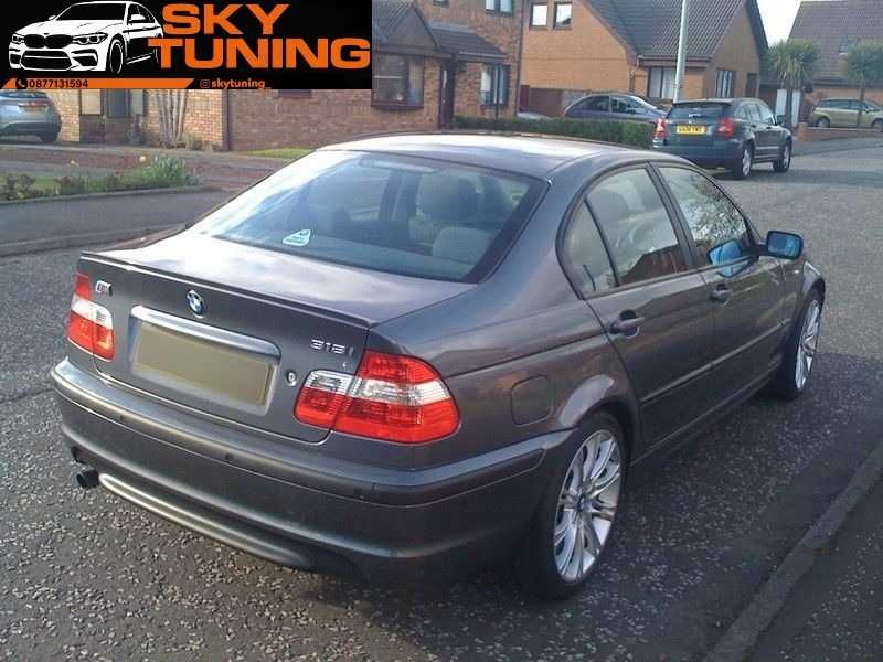 Bmw e46 Лип Багажник седан Bmw e46 добавка Lip крило тунинг е46