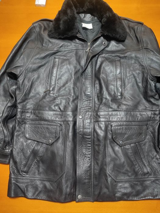 Кожено яке, телешки бокс, тип полушубаа.
