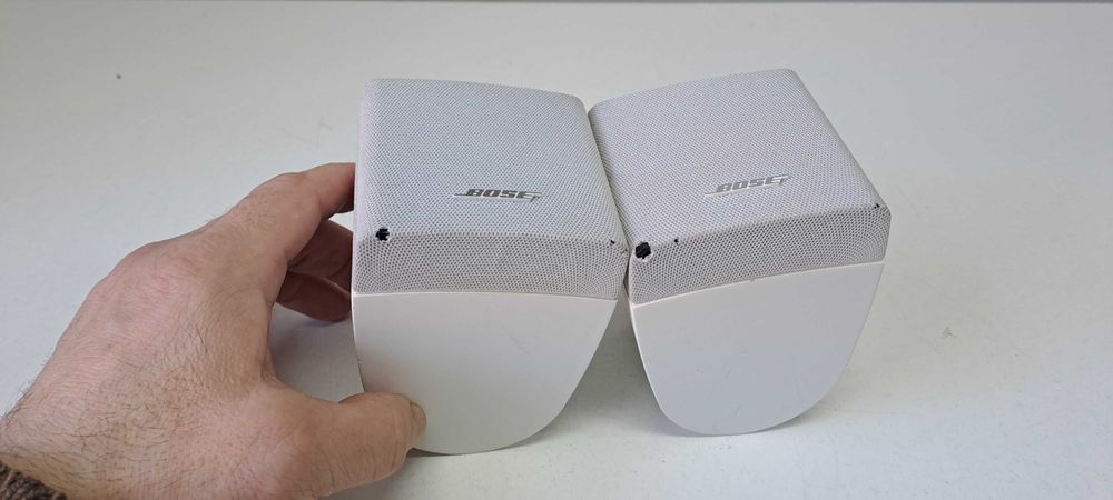 Boxe Bose single cube 2 sateliti albi Acoustimass