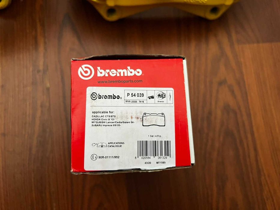 4 Бутални спирачни апарати Brembo 18z от Cayenne