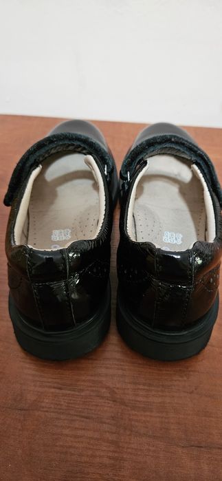 Туфли школьные кожаные