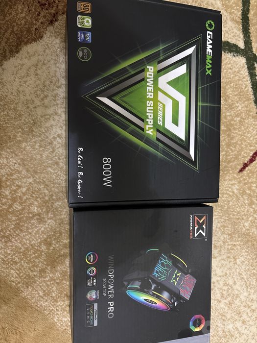 i7-10700 + ASUS ROG Strix B560-G WiFi + кулер и блок питания
