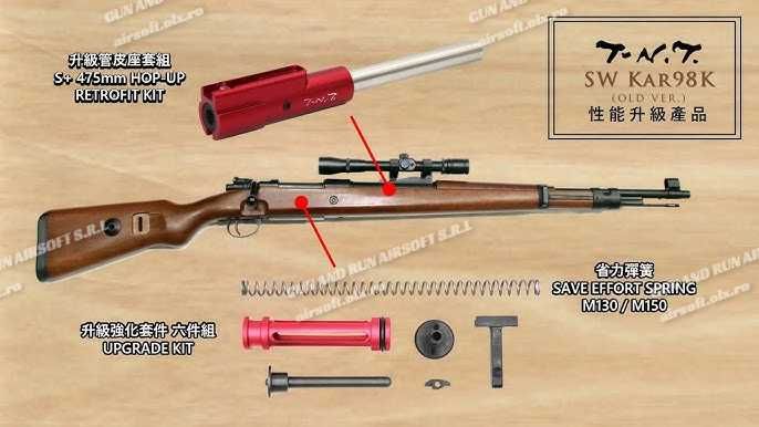 PUSCA [FULL METAL 6MM], Calitate Excepțională cu Arc Puternic - Noua