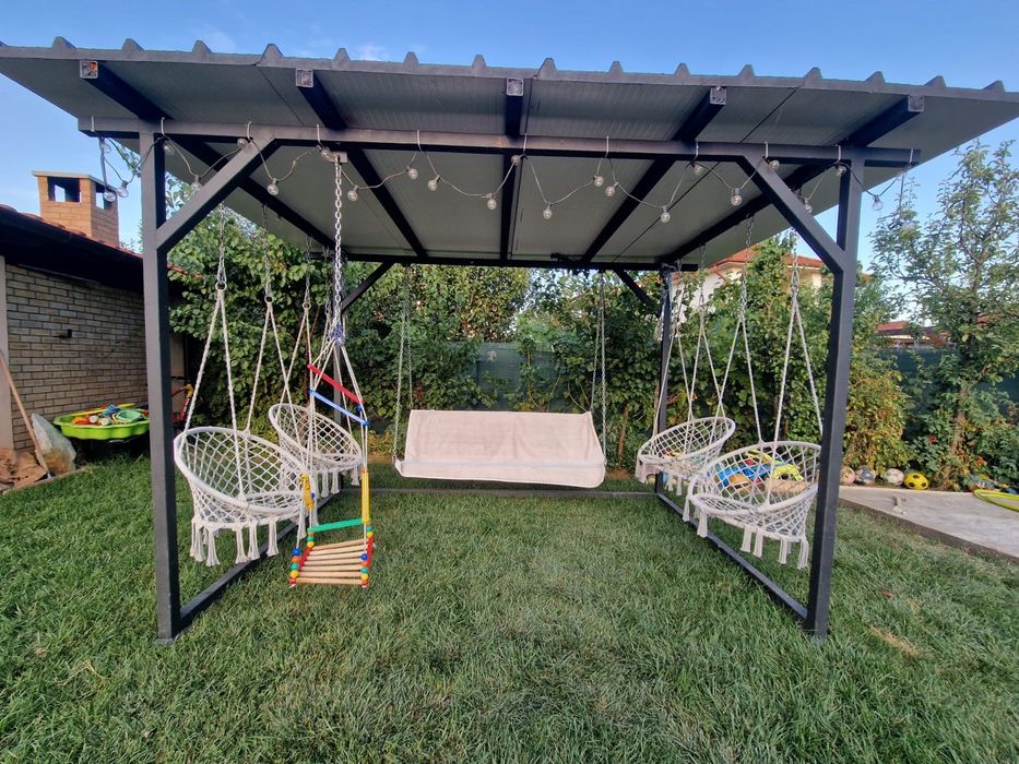 Pergola foișor metalic