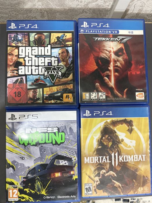Диски на PlayStation