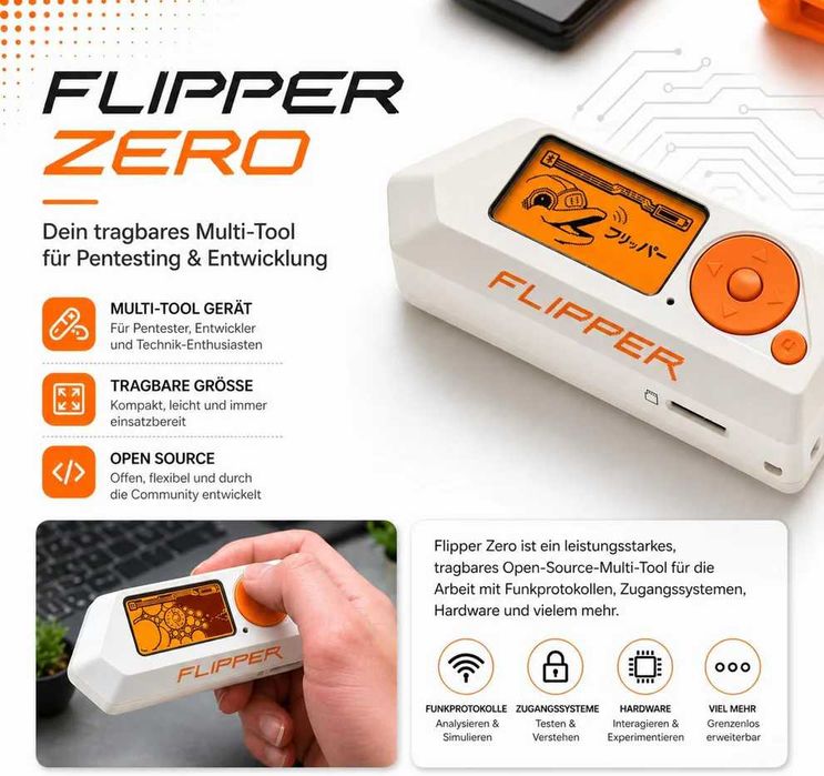 Мултифункционален инструмент Flipper Zero Starter Set