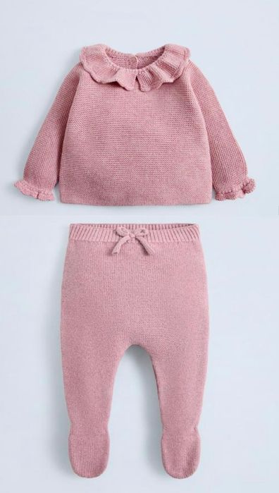 Zara комплект 3 - 6 месеца 68 см