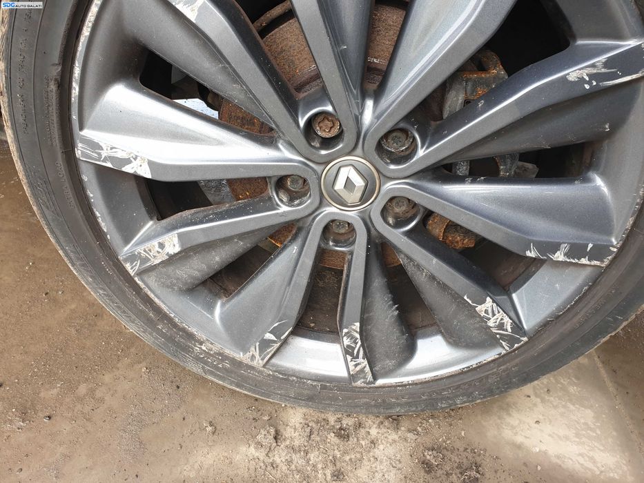 Set 4 Jante Roti Aliaj Aluminiu 225 45 19 R19 cu Anvelope Vara Dot 2024 Renault Kadjar 2015 - 2022 [Q1136]