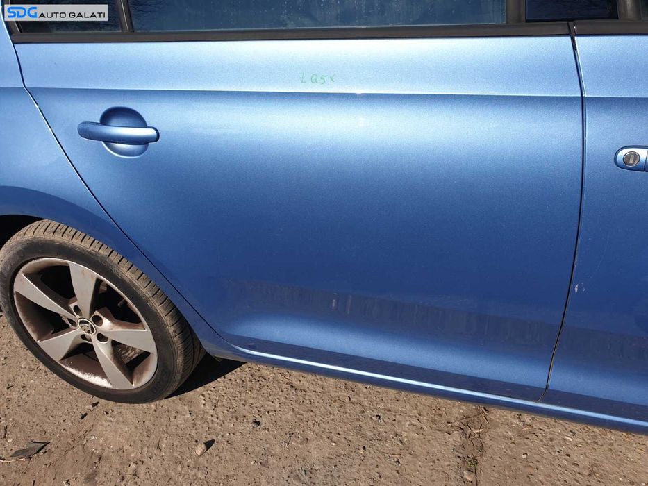 Usa Usi Portiera Portiere Dreapta Spate Dezechipata Skoda Rapid 2012 - 2022 Culoare G0G0 LQ5X [L4893]