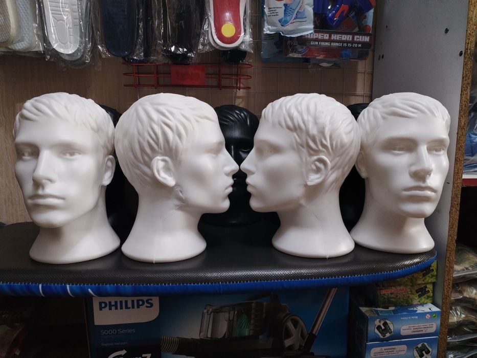 Манекен голова мужской женский детский