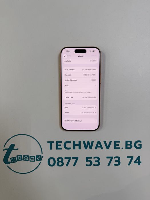 iPhone 17 Pro 256GB Cosmic Orange