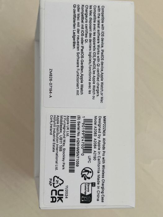 AirPods Pro with Wireless Charging Case Designed by Apple