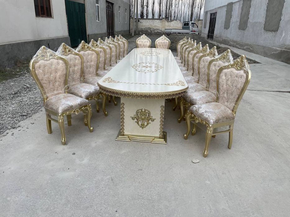 Стол стуллар сехдан