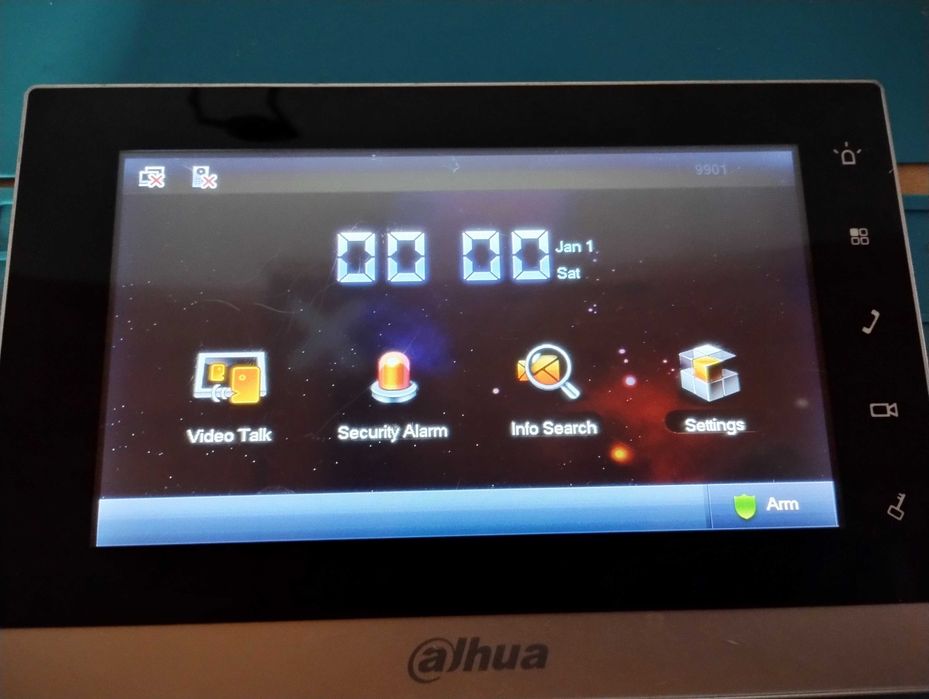 Dahua IP Indoor Monitor и 4 камери звънец