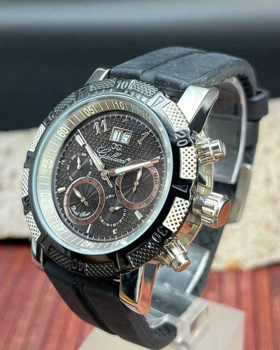Мъжки автоматичен часовник Gallucci Italy Multi-Function Dualtime – Нов