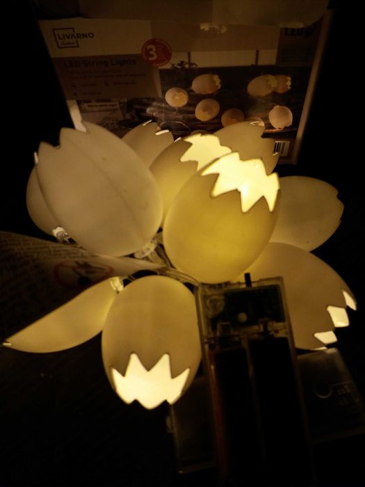 Instalatie 10 oua Paste cu 10 leduri 120cm. Perdea lumini cu telecomanda 300 leduri albe sau galbene aurii cortina 3M x 3M USB, cu 8 moduri iluminare
