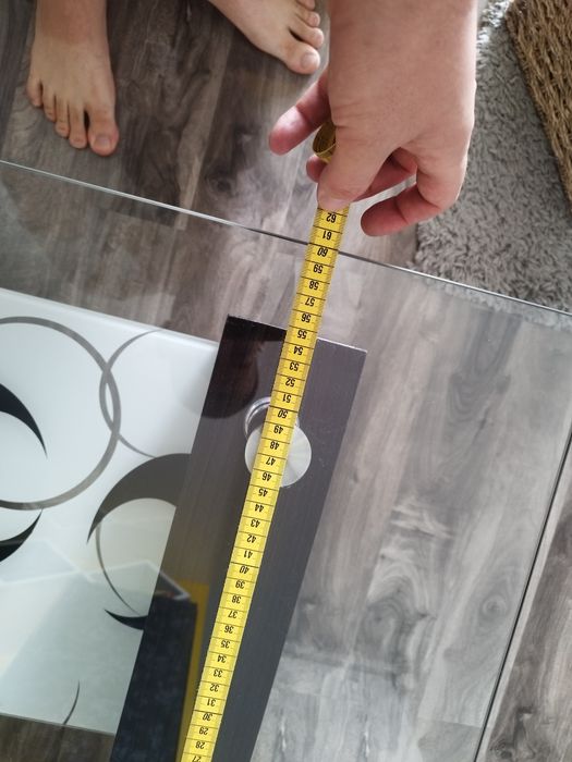 Masuta de sticla măsuță de sufragerie măsură de cafea