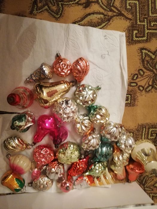 Елочные игрушки советских времён