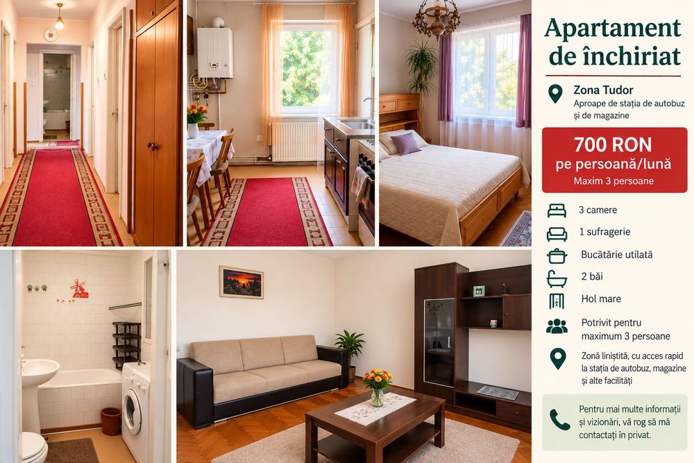 Apartament de inchiriat