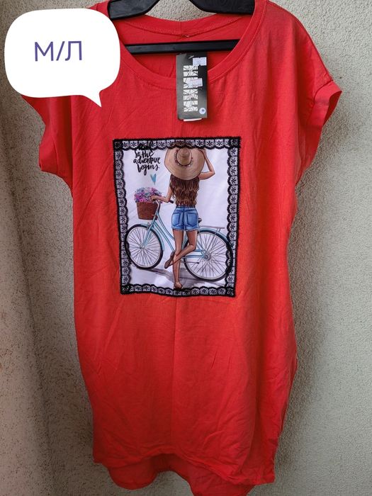 Дамскаи блузи различни размери НОВИ