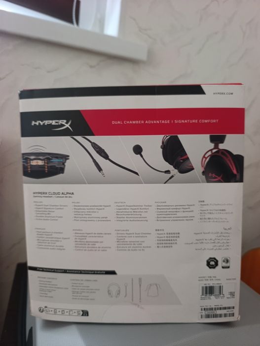 Наушник проводной hyperx alpha