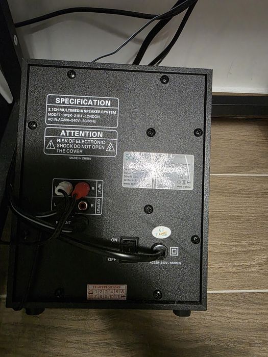 Sistem audio 2.1 Spacer - de calitate