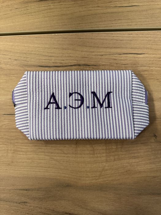 Именные косметички. Ручная вышивка