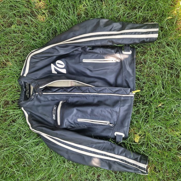Geaca piele biker