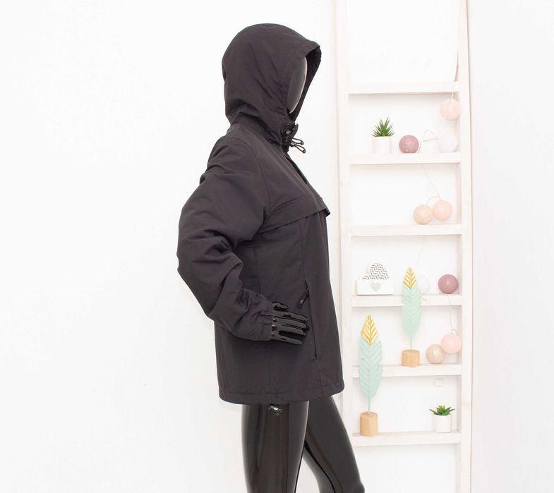 Carhartt Nimbus Pullover дамско яке черно анорак с качулка М