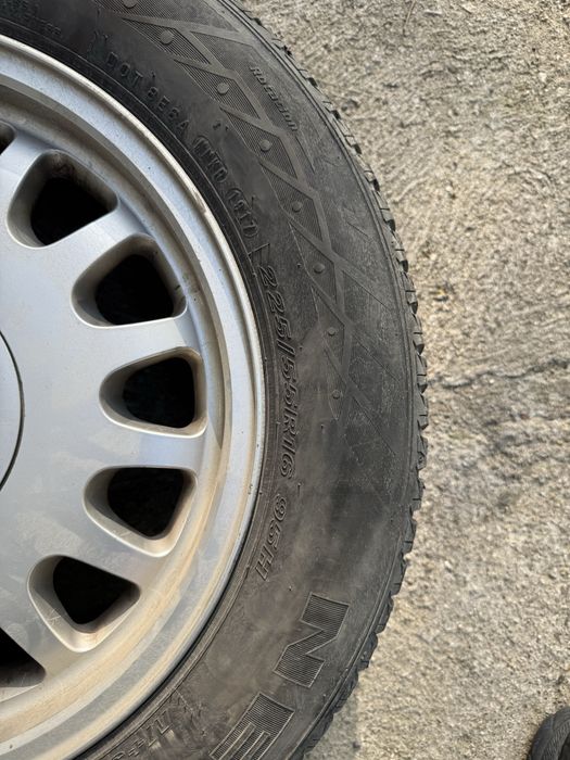 Джанти БМВ 16” от БМВ Е39 със зимни гуми