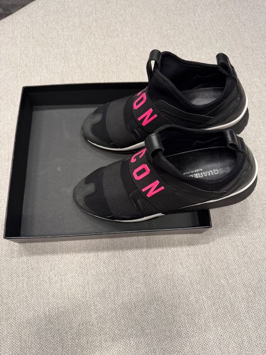 Маратонки Dsquared2 и Love Moschino