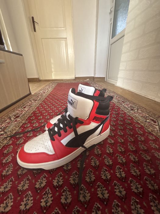 Puma Rebound LayUp Sneakers Rosu/Alb