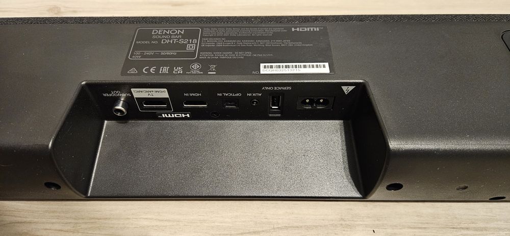 Soundbar Denon DHT-S218, Dolby Atmos