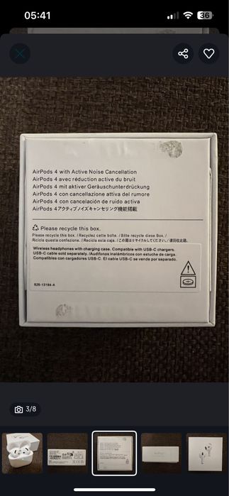 Airpods 4 cu Noise Cancellation