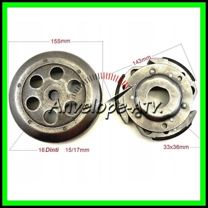 Saboti LINHAI 300 + Oala LINHAI 145MM - Ambreiaj LINHAI 300 260 Mare