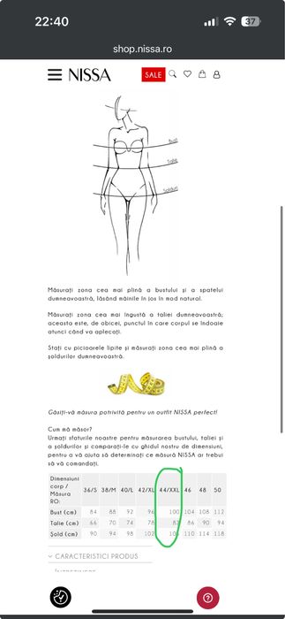 Rochie nissa marimea 44