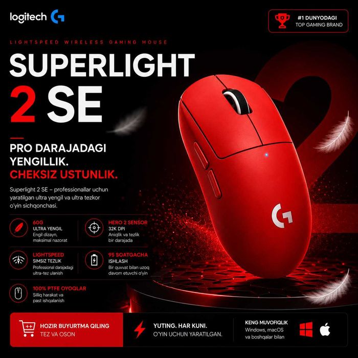 Logitech Superlight 2 se