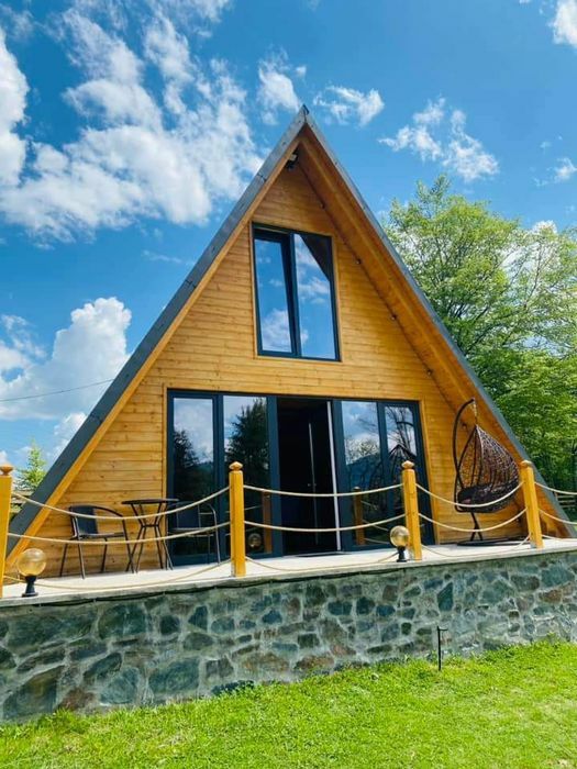 Cabane A frame din lemn calitate si durabilitate