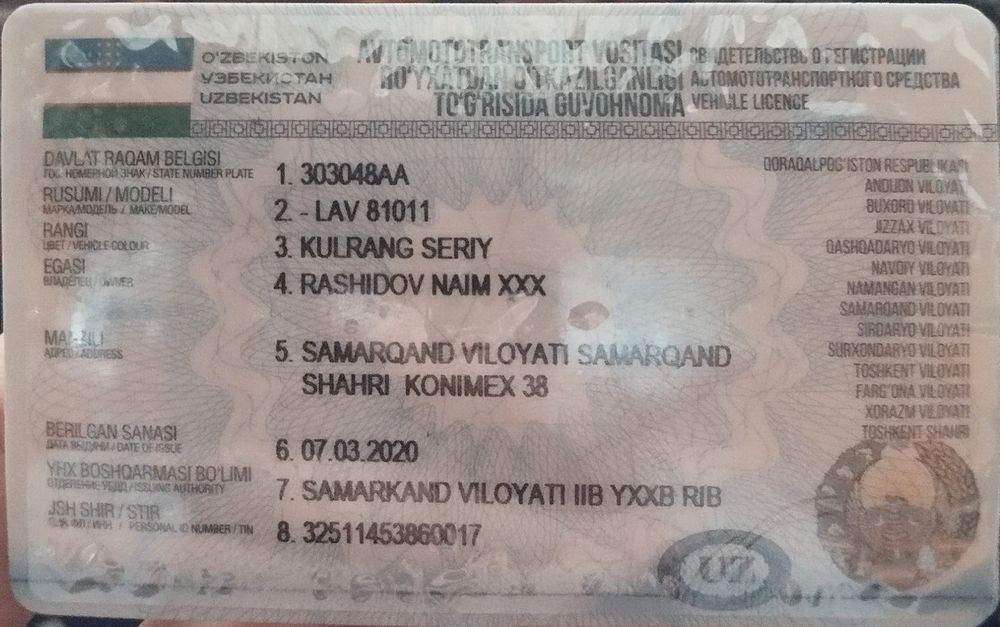 Прицеп yangi xolatda