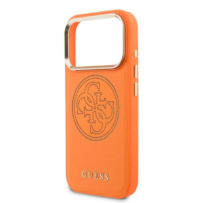 GUESS Калъф Кейс Magsafe за iPhone 17 Pro / Orange / Оригинал /
