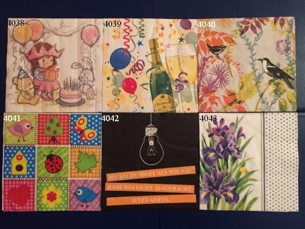 Салфетки за колекция или декупаж