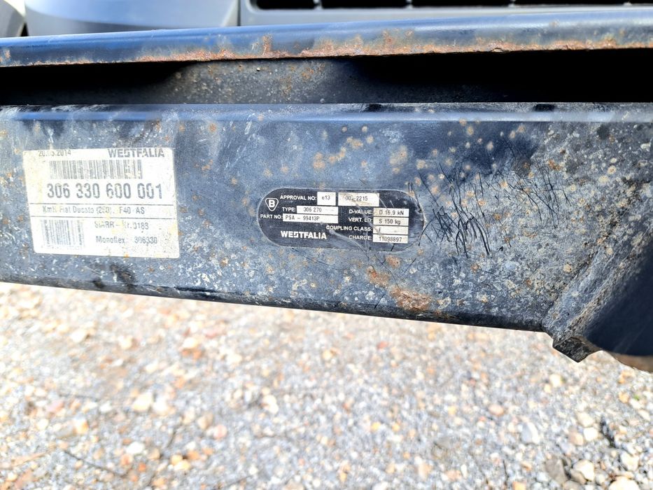 WESTFALIA Теглич за Фиат Дукато / Fiat Ducato след 14г с електроника