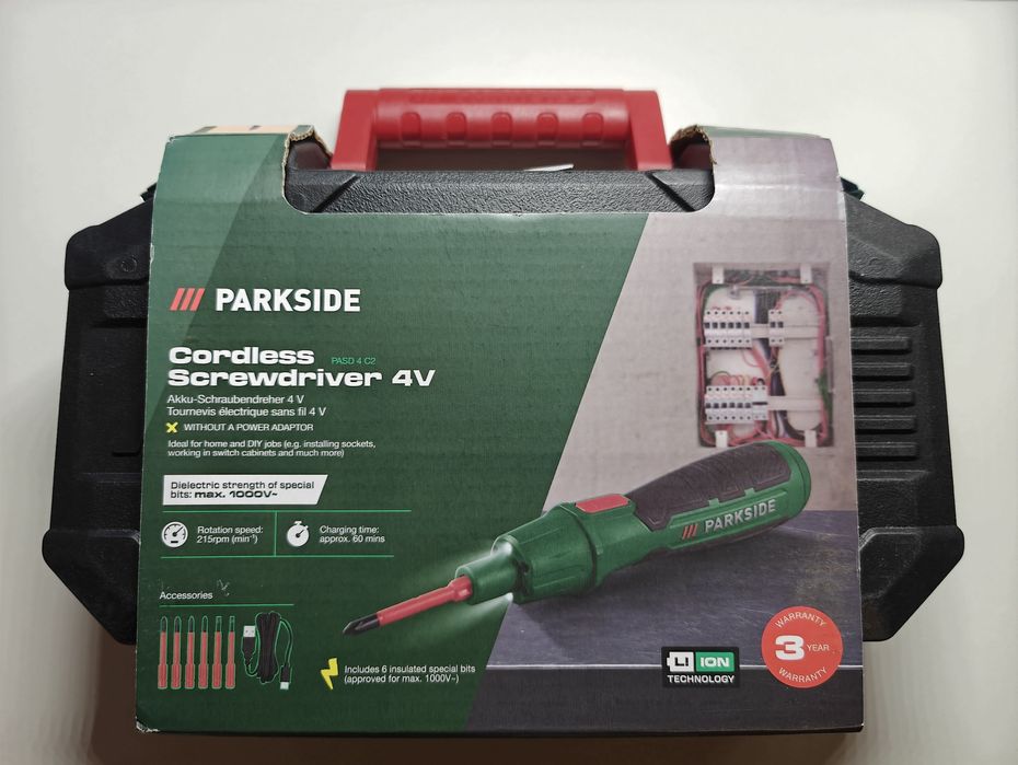 Surubelnita PARKSIDE 4 V PASD 4 C2 izolate 1000v bormasina VDE