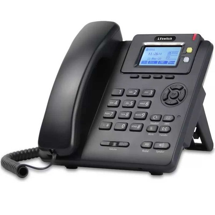 Многоязычный: IP-телефоны индикатор громкой связи. Запись звонков