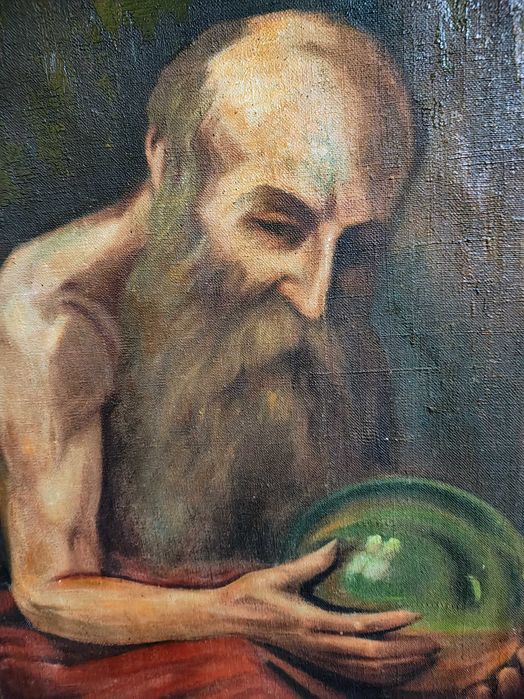 Tablou 1932 astrolog batran vrajitor