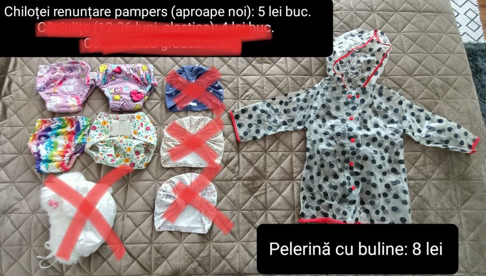 Ciorapi caciuli chilotei fetita 0-3 ani